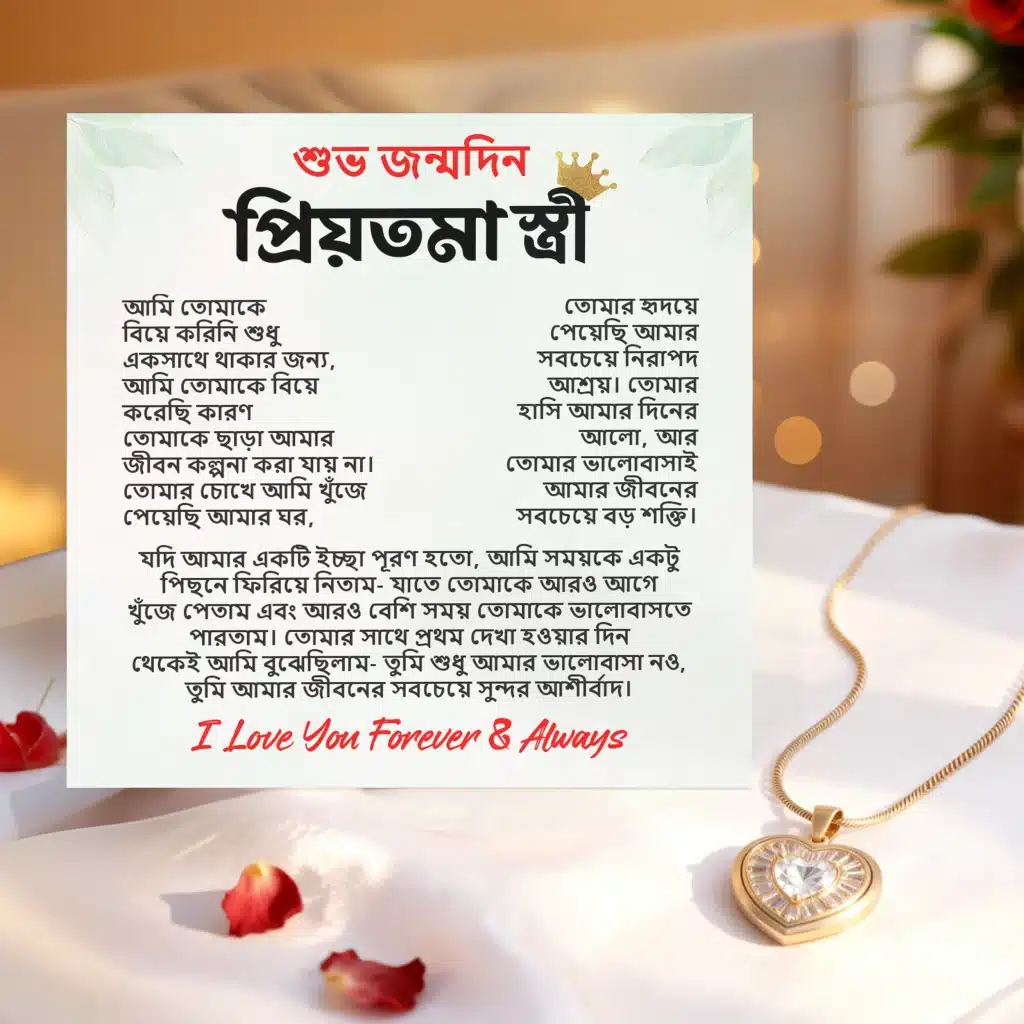 জন্মদিন মেসেজ