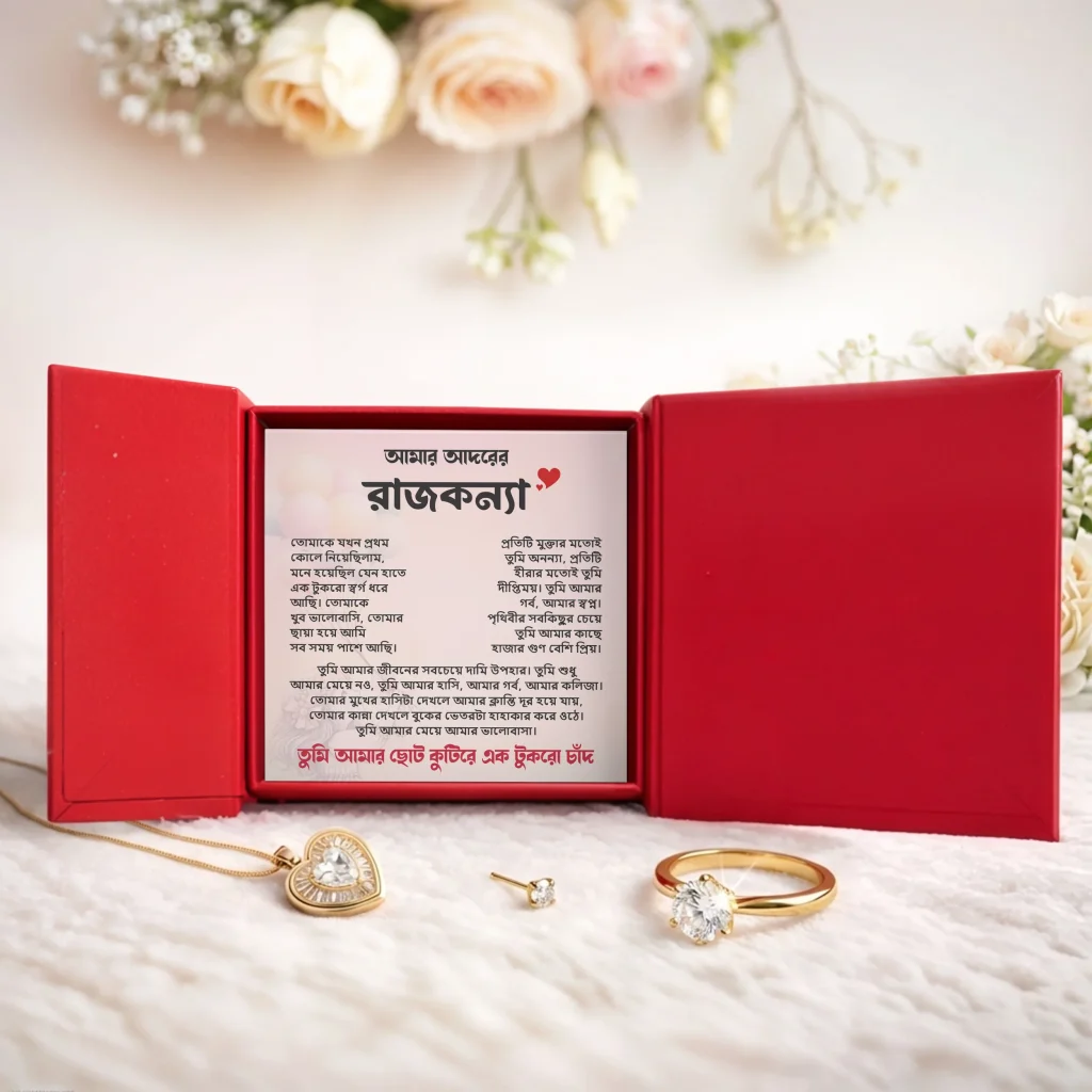 রাজকন্যা মেসেজ কার্ড